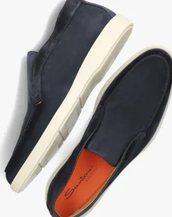 blauwe santoni instappers detroit 17823