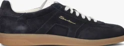 blauwe santoni lage sneakers 21975