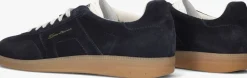 blauwe santoni lage sneakers 21975