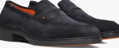 blauwe santoni nette schoenen 18964
