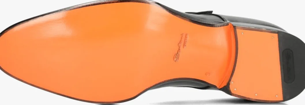 blauwe santoni nette schoenen carter 11652