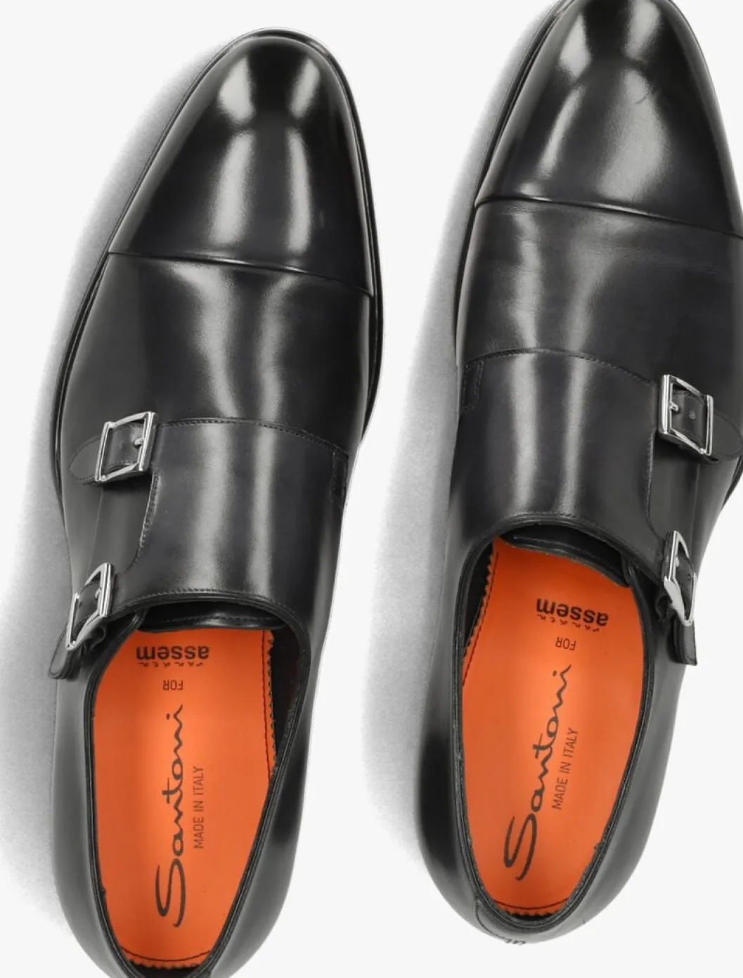 blauwe santoni nette schoenen carter 11652