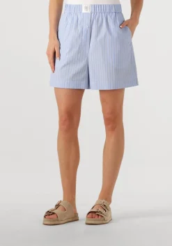 blauwe second female korte broek alanis shorts