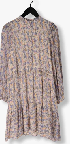 blauwe second female mini jurk poppi dress