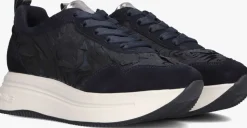 blauwe softwaves lage sneakers 9.13.15
