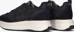 blauwe softwaves lage sneakers 9.13.15