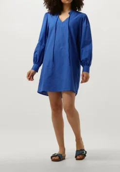 blauwe spooq the label mini jurk verah dress