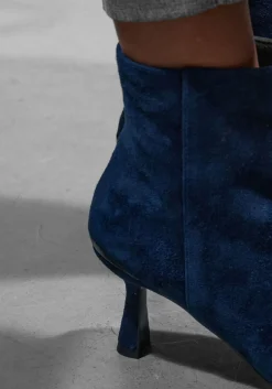 blauwe stefano lauran enkellaarsjes botin