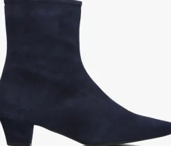 blauwe stefano lauran enkellaarsjes 010-292