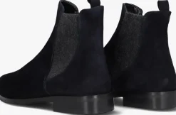 blauwe stefano lauran enkellaarsjes s3289