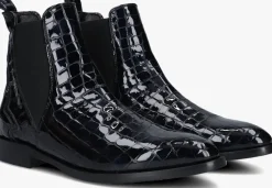 blauwe stefano lauran enkellaarsjes s3298