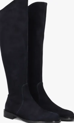 blauwe stefano lauran hoge laarzen s3105.