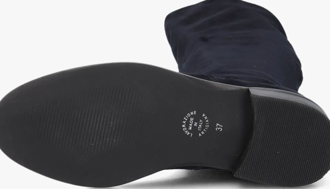 blauwe stefano lauran hoge laarzen s3105.