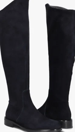 blauwe stefano lauran hoge laarzen s3105.