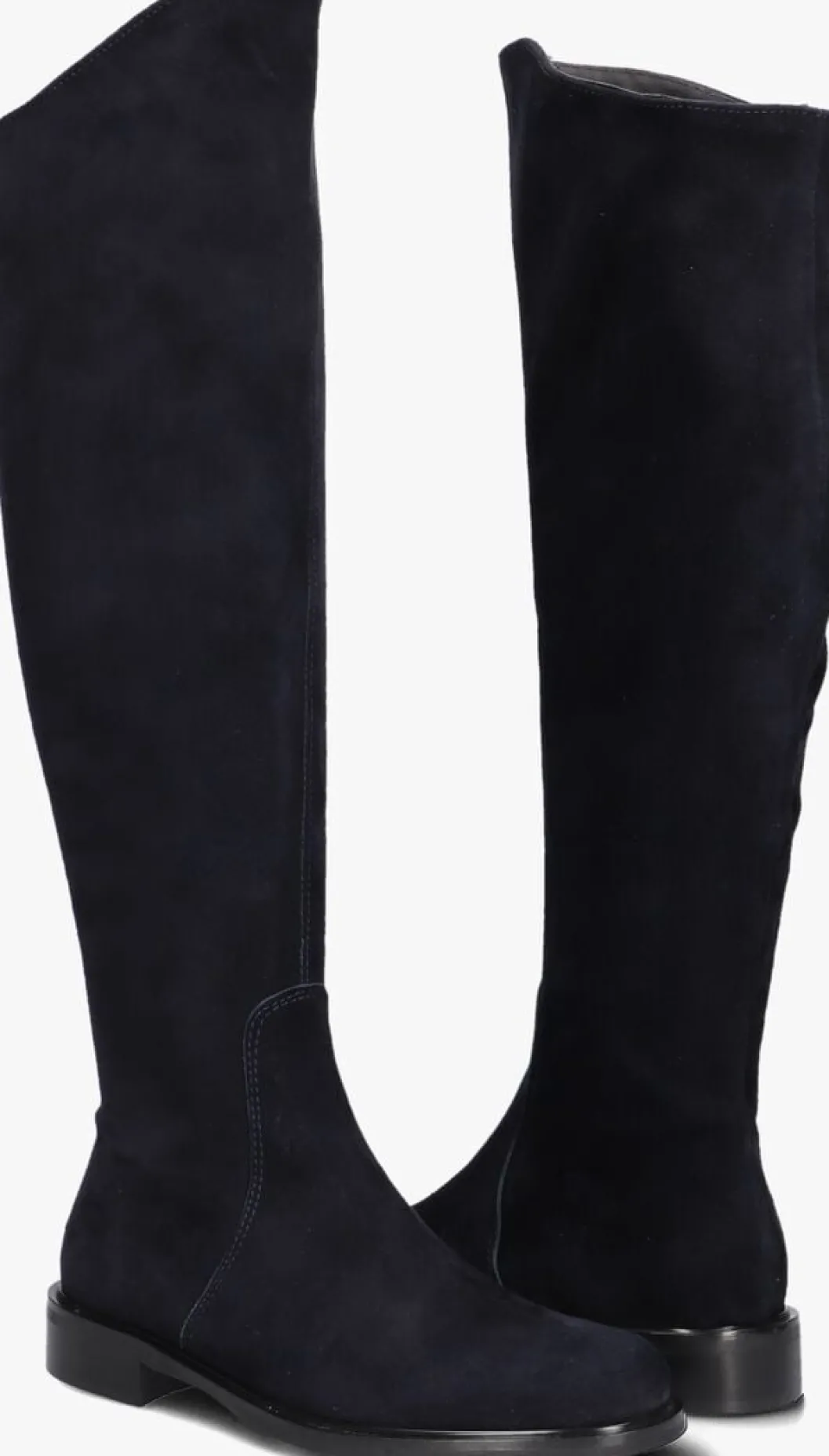 blauwe stefano lauran hoge laarzen s3105.