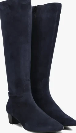 blauwe stefano lauran hoge laarzen 010-290