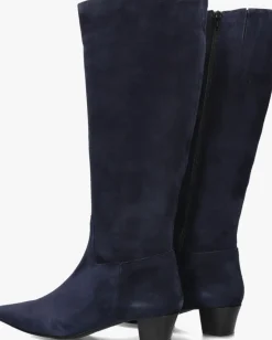 blauwe stefano lauran hoge laarzen 010-290