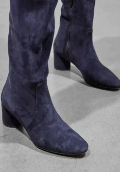 blauwe stefano lauran hoge laarzen giusy 3