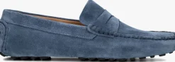 blauwe stefano lauran loafers s3268