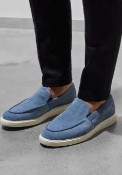 blauwe stefano lauran loafers 7137