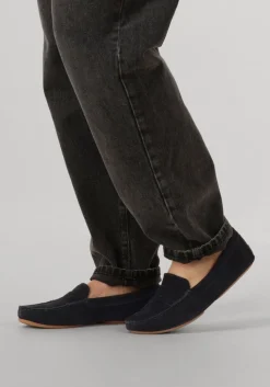 blauwe stefano lauran mocassins 11634