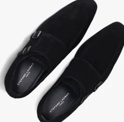 blauwe stefano lauran nette schoenen 84705