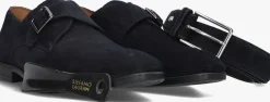 blauwe stefano lauran nette schoenen 84702