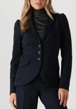 blauwe summum blazer blazer punto vintage stripe