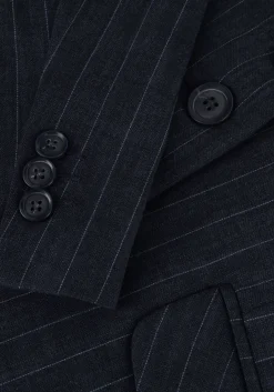 blauwe summum blazer blazer punto vintage stripe