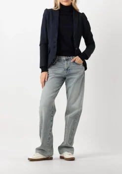 blauwe summum blazer blazer punto vintage stripe