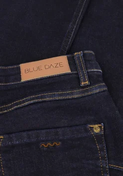 blauwe summum flared broek flared jeans comfort