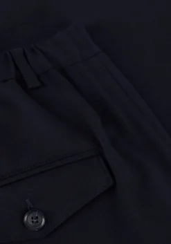 blauwe summum midirok skirt viscose blend