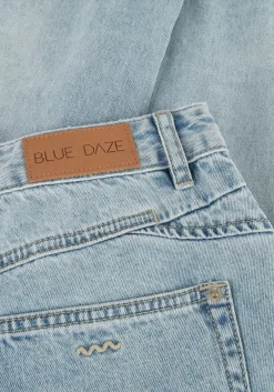 blauwe summum straight leg jeans straight fit jeans vintage