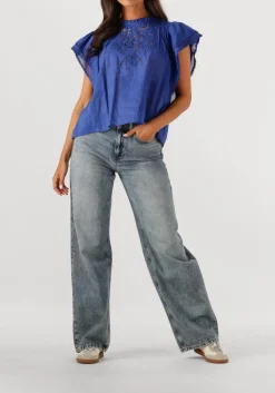 blauwe suncoo top love