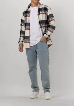 blauwe the goodpeople overshirt sammie