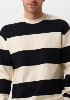 blauwe the goodpeople sweater lien