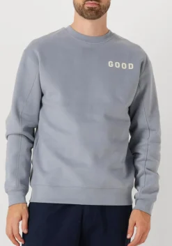 blauwe the goodpeople sweater lteddy