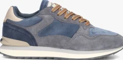 blauwe the hoff brand lage sneakers miami