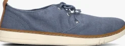 blauwe timberland instappers hookset low low lace up