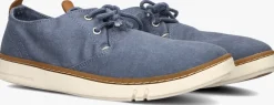 blauwe timberland instappers hookset low low lace up