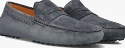 blauwe tod's mocassins mocassino gommino 22l