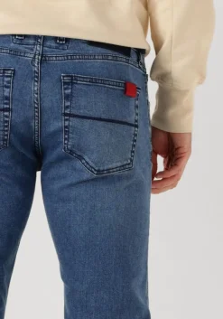 blauwe tramarossa slim fit jeans michelangelo