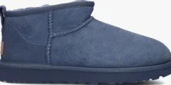 blauwe ugg vachtlaarzen w classic ultra mini