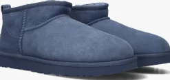 blauwe ugg vachtlaarzen w classic ultra mini