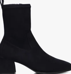 blauwe unisa enkellaarsjes langley