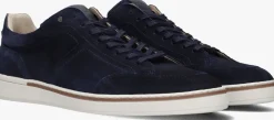 blauwe van bommel lage sneakers sbm-10019