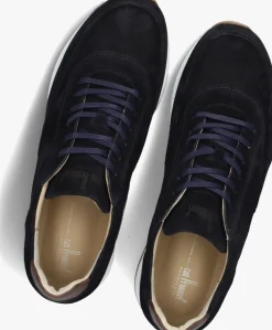 blauwe van bommel lage sneakers sbm-10020 libra