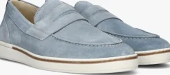 blauwe van bommel loafers sbm-40041