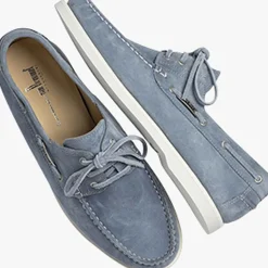 blauwe van bommel veterschoenen sbm-30164