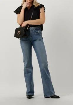 blauwe vanessa bruno flared jeans nano